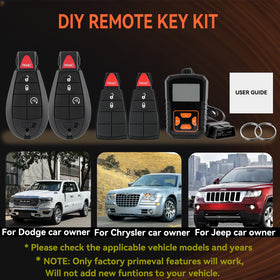 HYMOLKYE lifestyle image of a Ram truck being locked with replacement remote for reliability