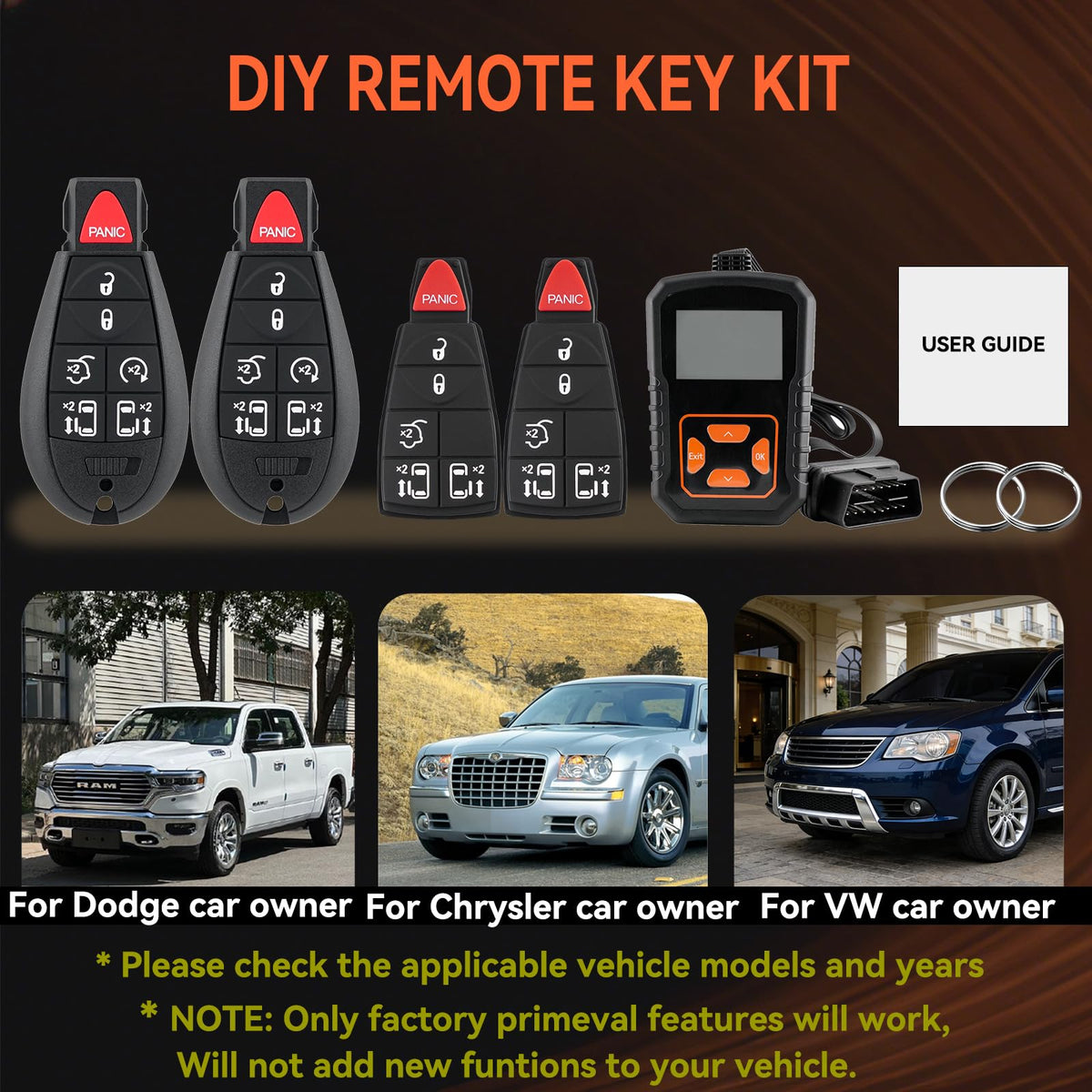 HYMOLKYE remote being installed in garage emphasizing time savings