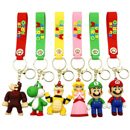 HYOIIO front packaging showing six Mario charms and gift-ready appeal