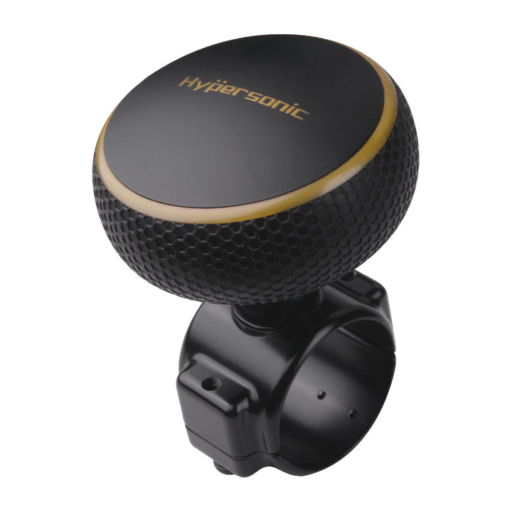 Hypersonic front view showing knob and mount, highlights sturdy design and quick installation benefit