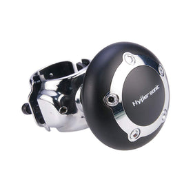 Hypersonic front view of spinner showing ergonomic grip and quick control