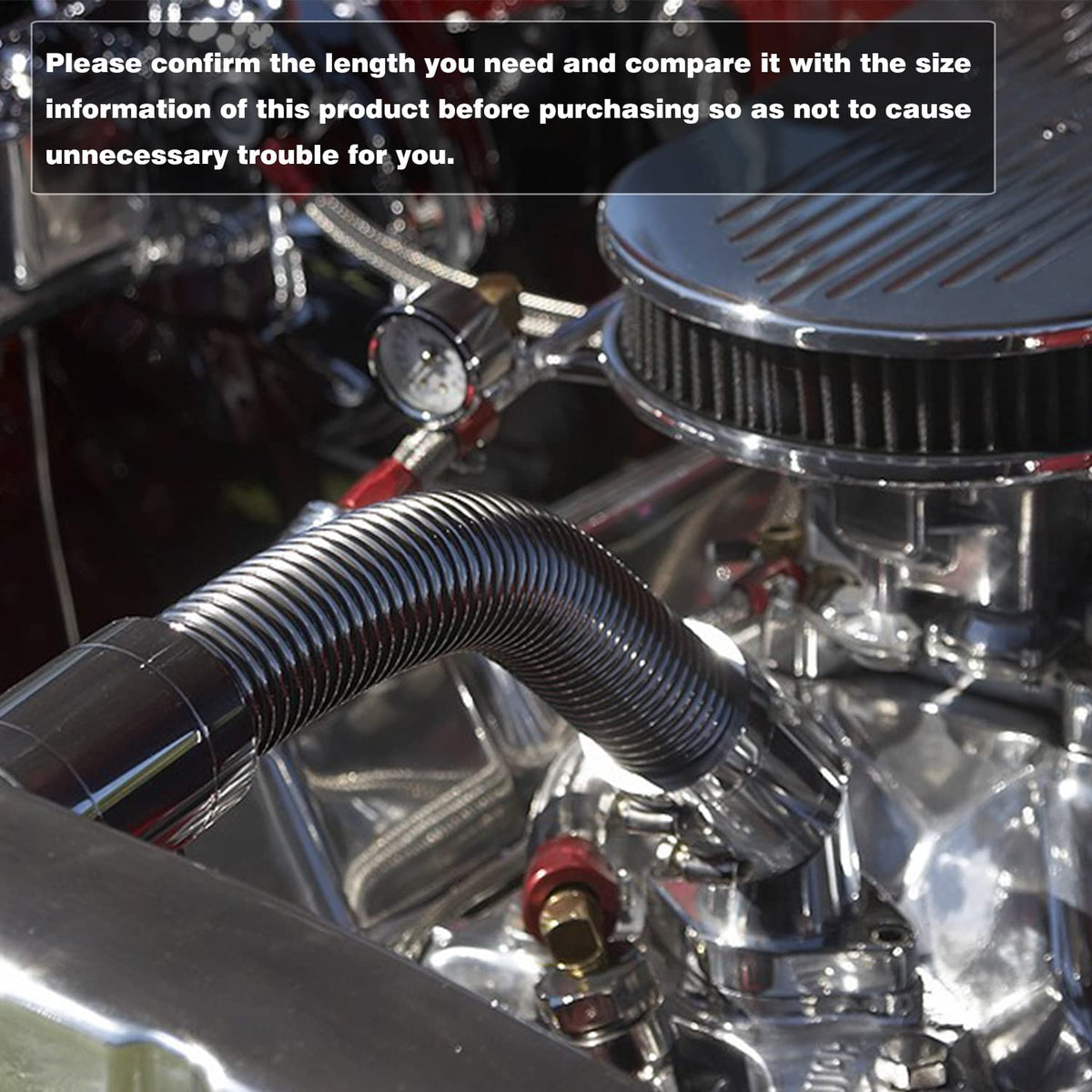 Hypertune hose kit staged in garage illustrating DIY installation convenience