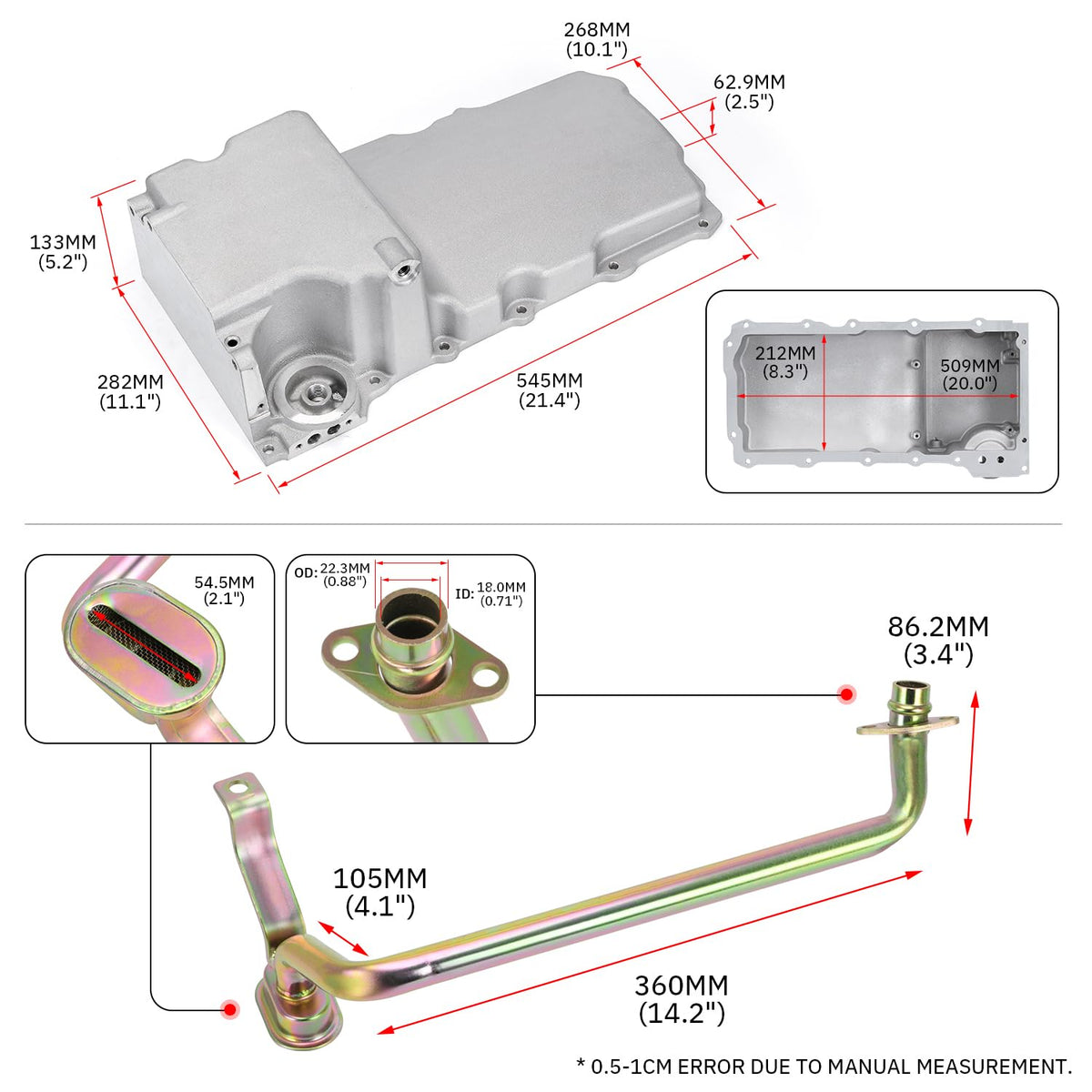 Hypertune part number label and cast finish confirming model 302-1