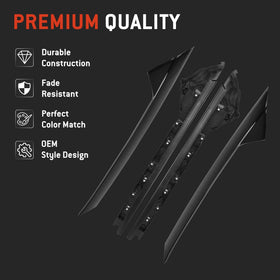 HYR detail of mounting clips and attachment points, demonstrates simple installation