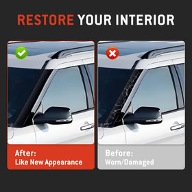 HYR installed driver-side A-pillar trim on Ford Explorer, restores interior appearance