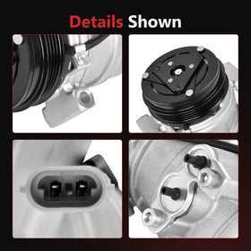 HYR compressor installed in engine bay demonstrating direct-fit replacement benefit