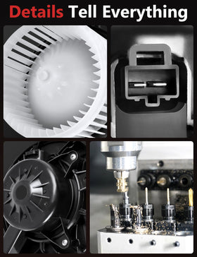 HYR blower motor application vehicles collage showing model compatibility at a glance