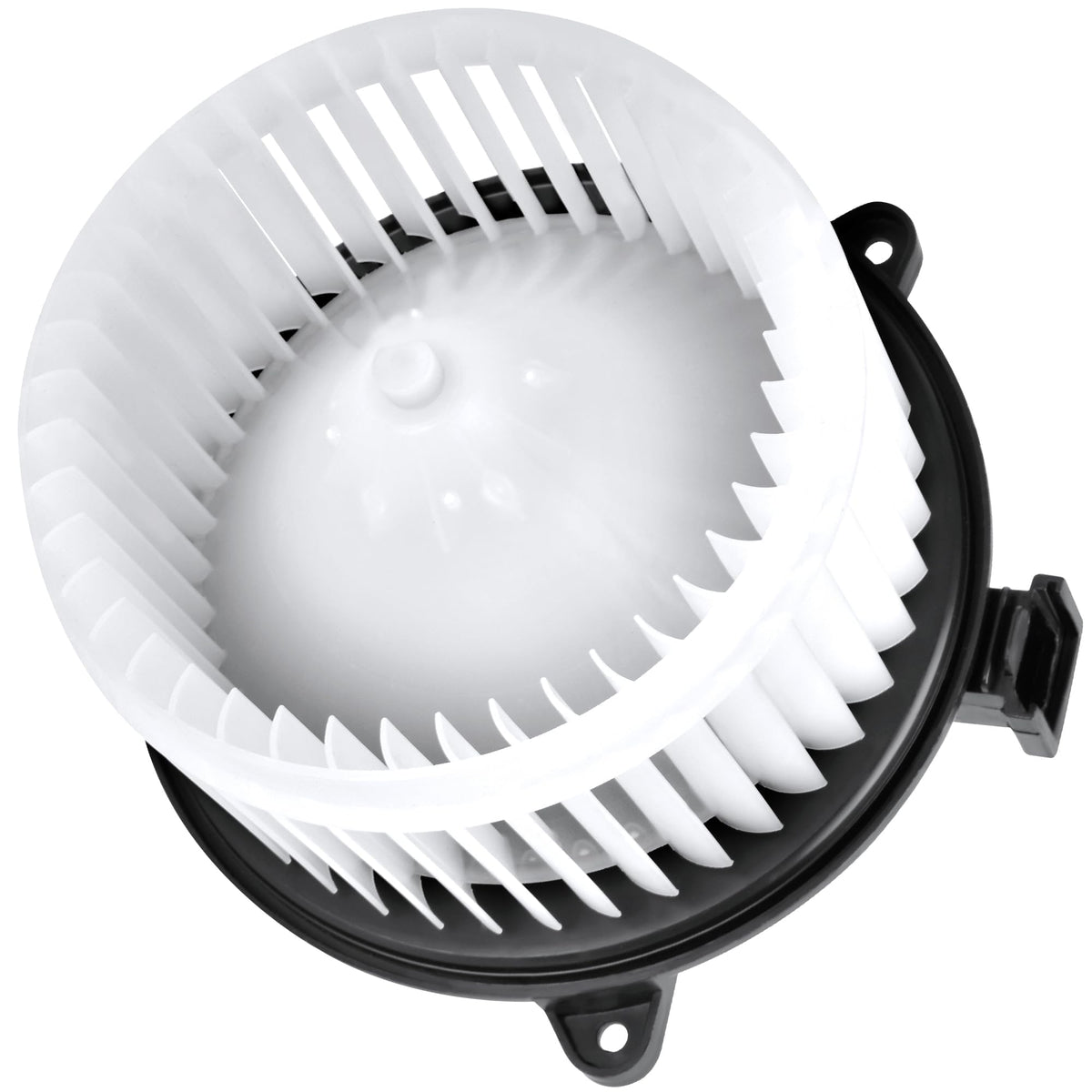 HYR blower motor front view showing housing and benefit: reliable replacement