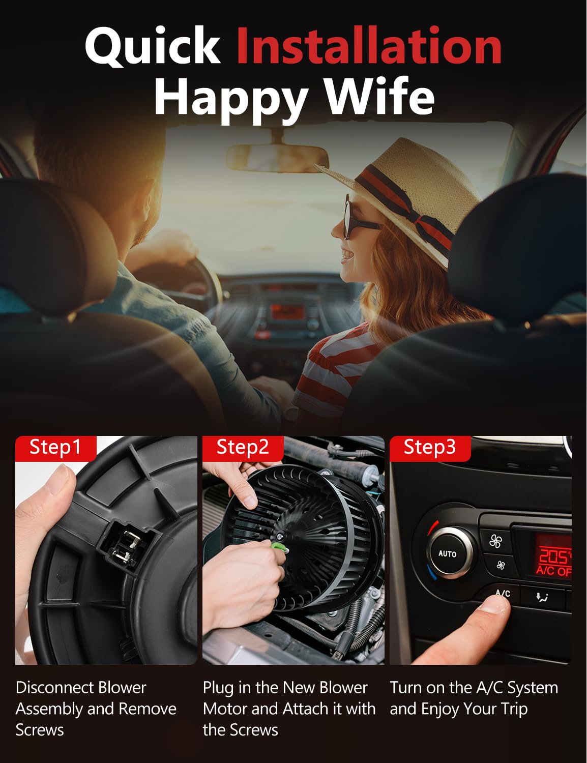 HYR two-pin male terminal detail, clear fitment and easy connection