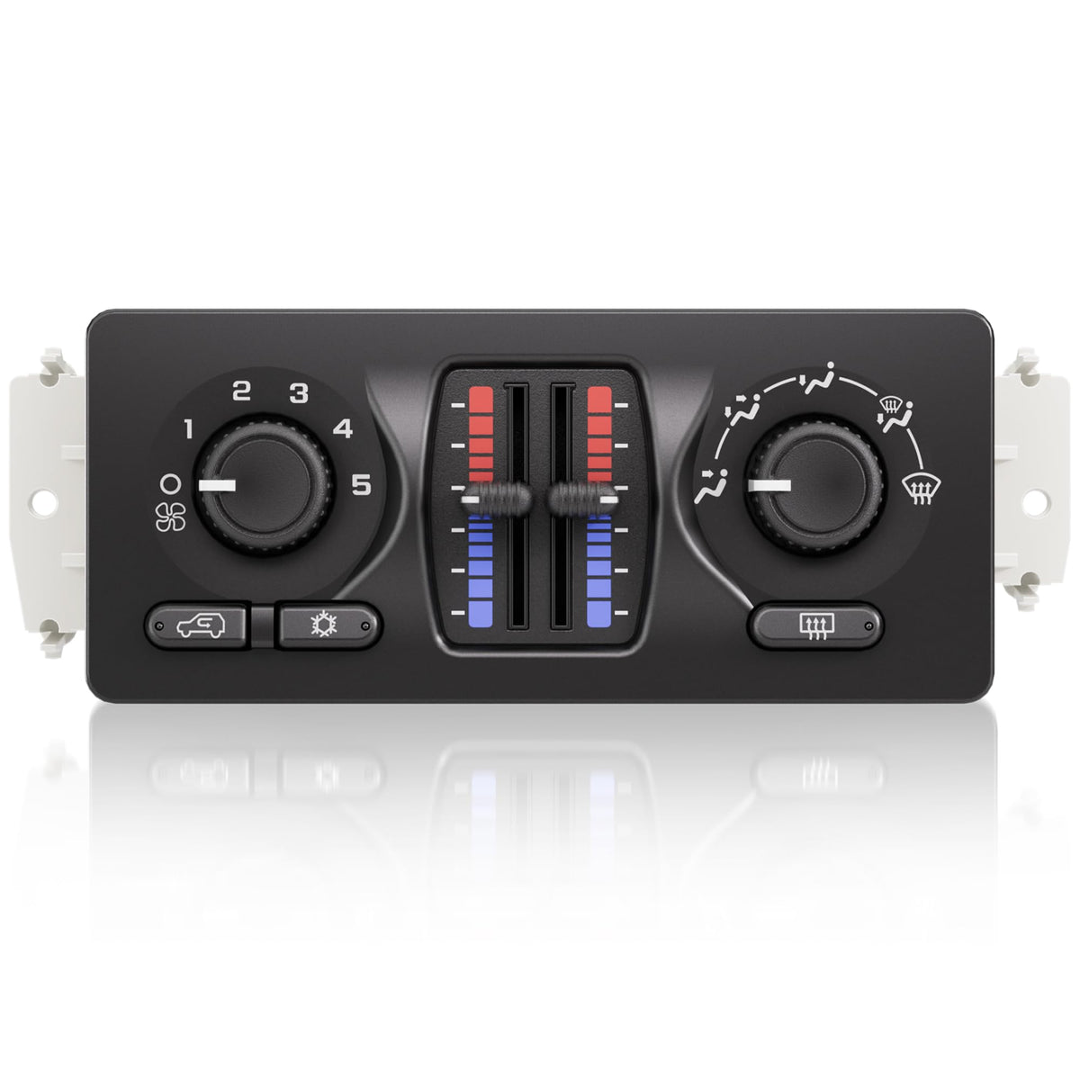 HYR front panel view showing buttons and display for accurate control