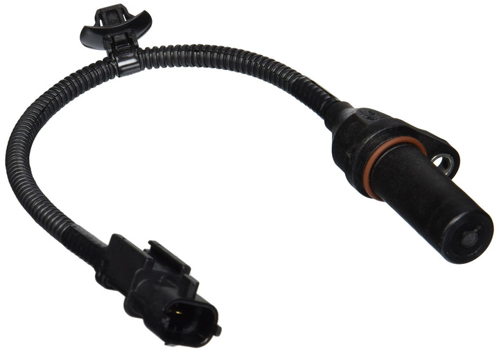 HYUNDAI crankshaft position sensor front view showing connector and secure fit