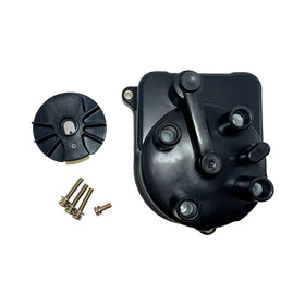 HYXUAN cap and rotor installed in engine bay demonstrating restored ignition function