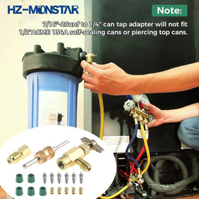 HZ-MONSTAR green gaskets and thimbles laid out to show seal replacements benefit