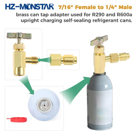 HZ-MONSTAR valve core remover with spare cores for quick field repairs and uptime