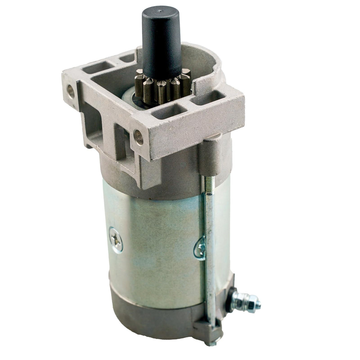 HZ starter installed on a Toro TimeCutter demonstrating real-world compatibility