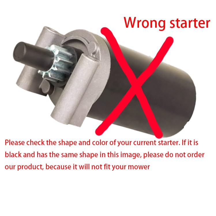 HZ starter electrical connector view with robust terminals for reliable starts