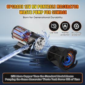 hzhdven closeup dual stainless cutters preventing clogs for dependable flow