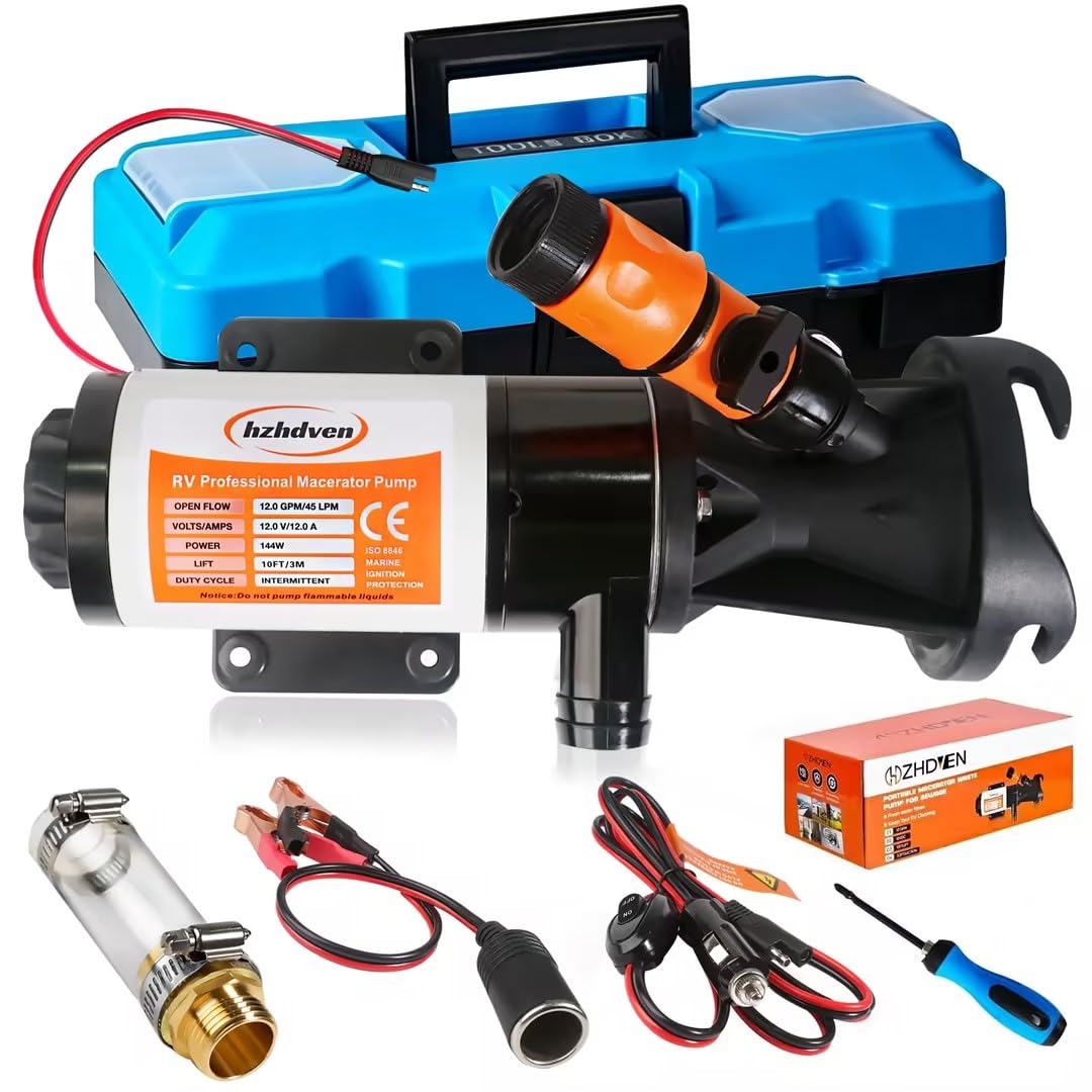 hzhdven front unit with quick-release coupling shows fast hookup benefit