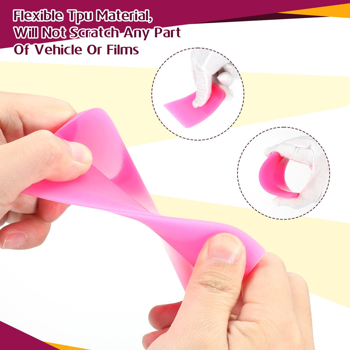 IANFAN thin scraper detail for precise seam work and damage-free control