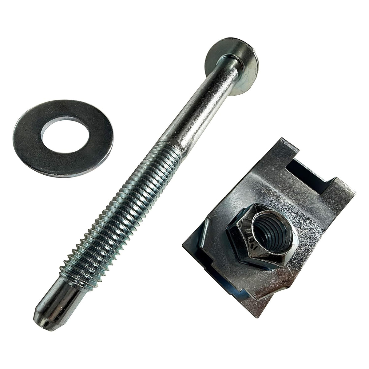 IBESTWOLF bolts installed on a truck bed mount illustrating correct fit and stability