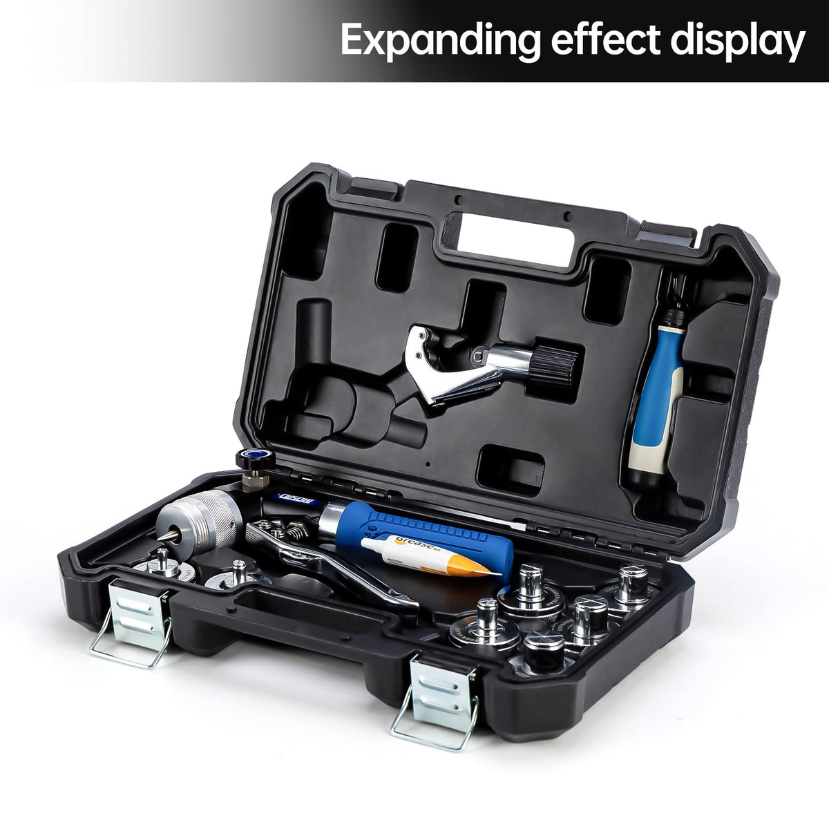IBOSAD die set arranged neatly showing seven sizes for versatility