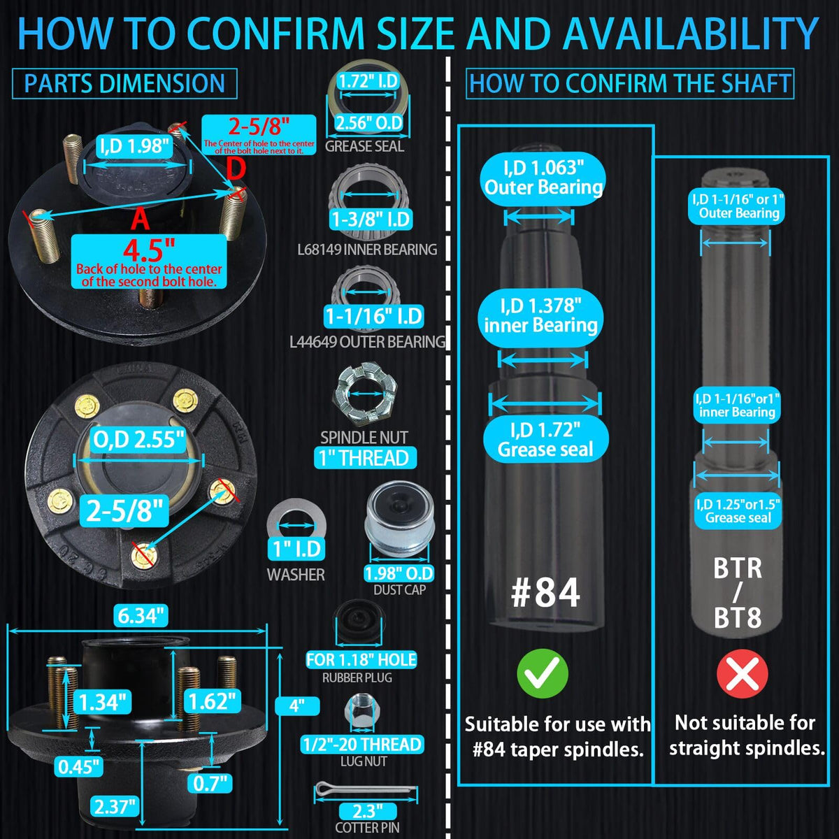iBroPrat close-up of bearings and seal detail illustrating precise fit and protection