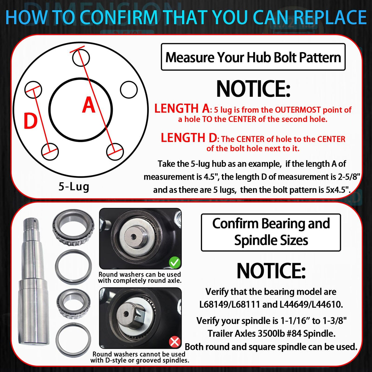 iBroPrat dust cap and grease seal closeup demonstrating leak prevention benefit