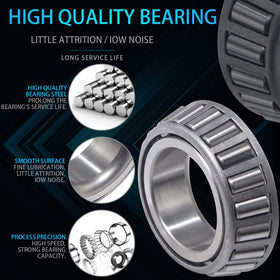 iBroPrat dust cap and rubber plug pair protecting bearings from moisture