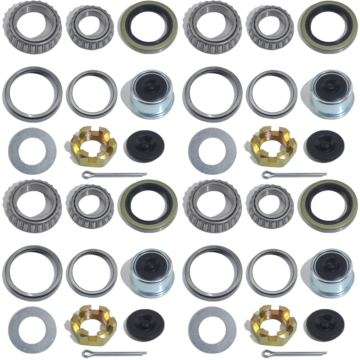 iBroPrat front packaging showing four complete hub repair sets for convenience