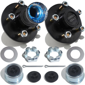 iBroPrat front view hub assembly showing ready-to-install design and durability
