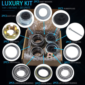 iBroPrat grease seal detail highlighting double-lip design to reduce leakage