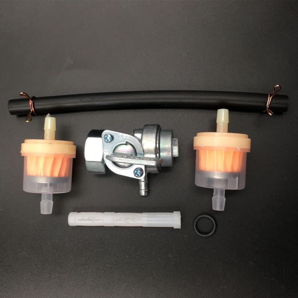 IBVIBV petcock installed on a generator demonstrating secure fuel shutoff