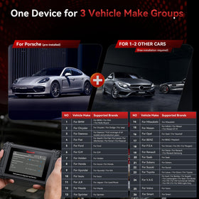 iCarsoft POR V4.0 rear panel and ports showing robust build and connectivity