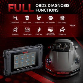 iCarsoft POR V4.0 OBD cable and connector for secure vehicle connection and data transfer