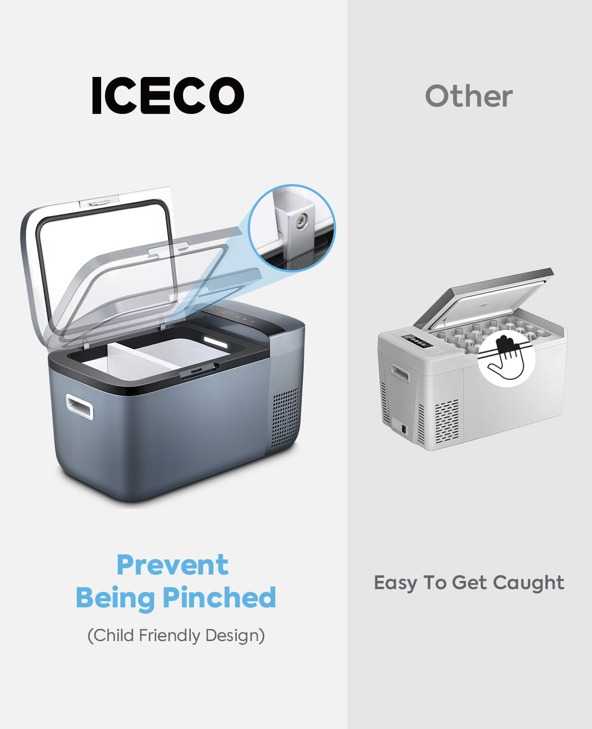ICECO GO20 on countertop showing home use convenience and space saving