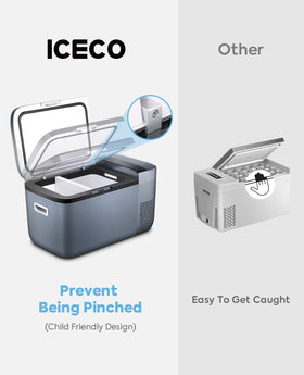 ICECO GO20 on countertop showing home use convenience and space saving
