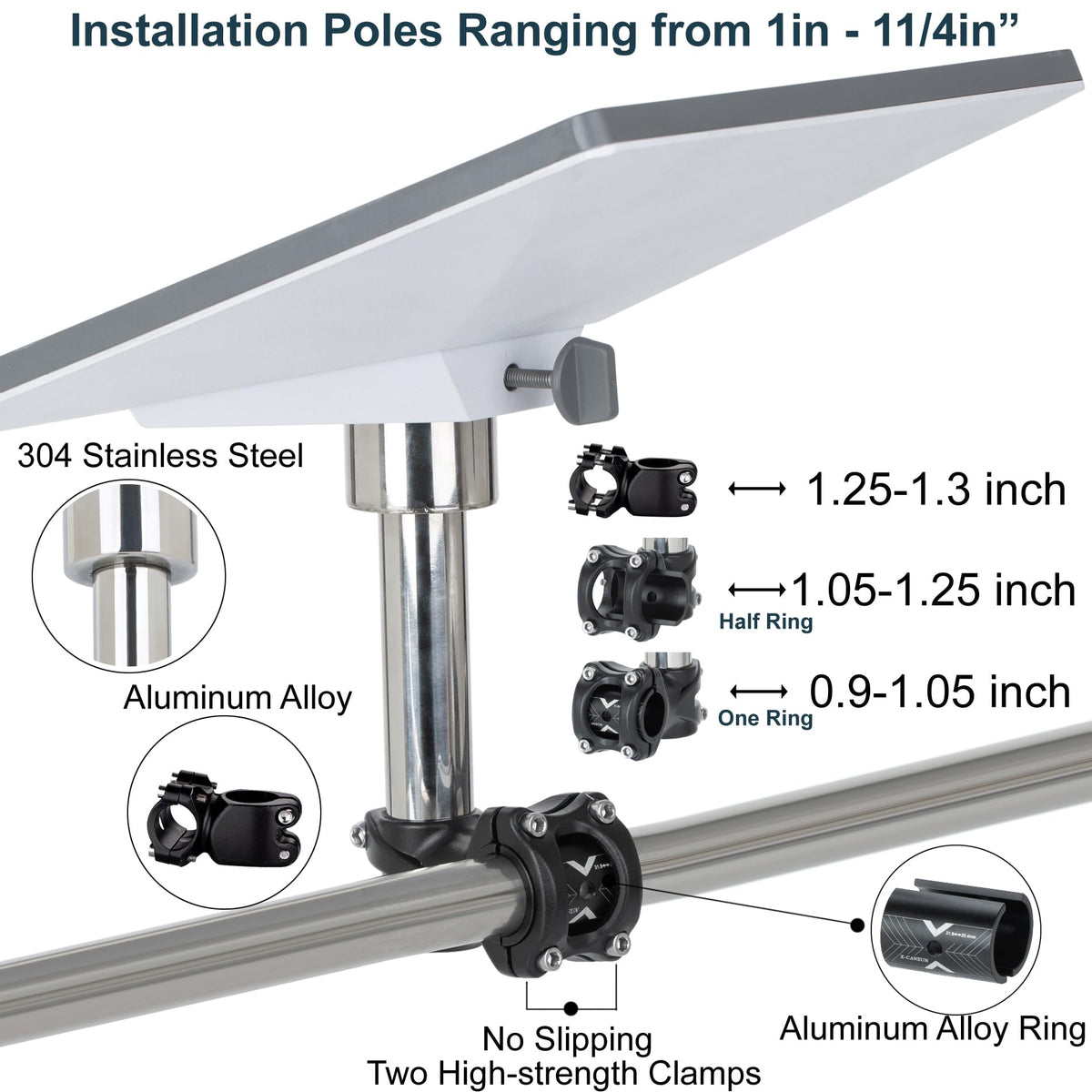 icilvnx Starlink Mini mounted on RV roof rack for reliable signal