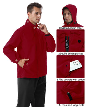 iCreek close-up of waterproof fabric and sealed seam highlighting durability and wet-weather defense