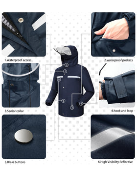 iCreek detachable transparent brim detail for clear vision benefit