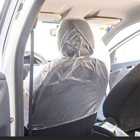 ICWEIMEI seat cover protecting upholstery after rain demonstrating dryness benefit