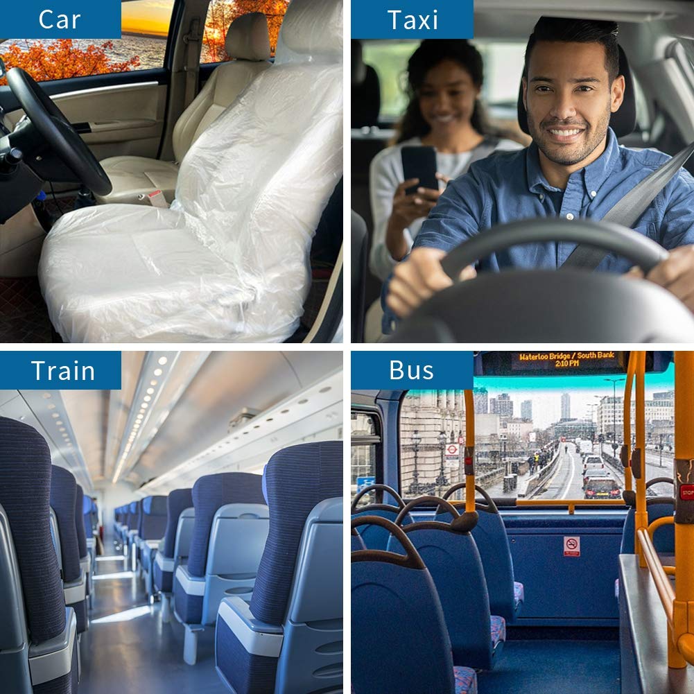 ICWEIMEI folded covers stacked in glovebox showing compact storage benefit
