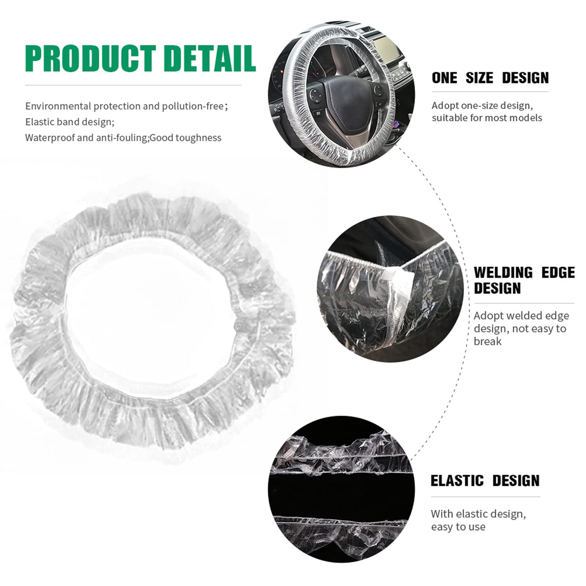 ICWEIMEI plastic texture and transparency highlighting waterproof protection
