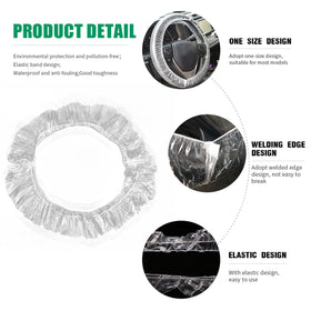ICWEIMEI plastic texture and transparency highlighting waterproof protection