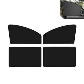 Icyfond front window shade on car showing quick installation and UV blocking