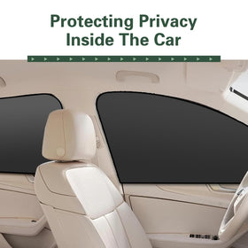 Icyfond shade used for in-car privacy while nursing or napping passengers