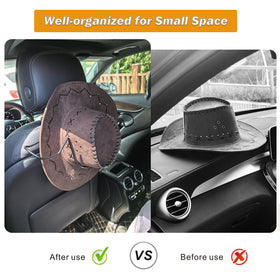 Idefair close-up of V-shape grip protecting brim and preventing flips