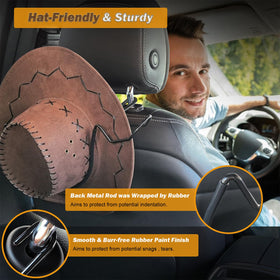 Idefair silicone-wrapped rod detail cushioning hat and preventing snags