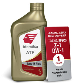 Idemitsu ATF Type H-Plus front label showing product identification and benefits