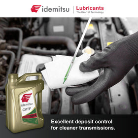 Idemitsu CVT Type N fluid texture sheen demonstrating smooth lubrication
