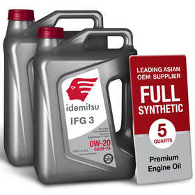Idemitsu IFG3 front packaging showing product and volume benefit